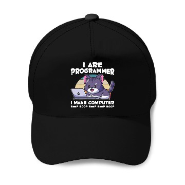 Discover IT admin humor computer science student saying Baseball Tees Baseball Caps