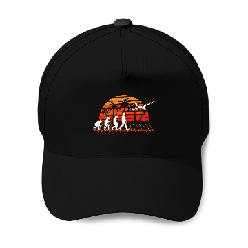 Discover Glider Evolution Sunset Aerobatics Pilot Gliding Plane Baseball Caps