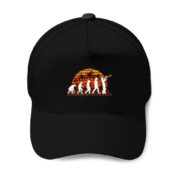 Discover Funny trombones Evolution Retro trombones Player Trombonist6 Baseball Tees Baseball Caps