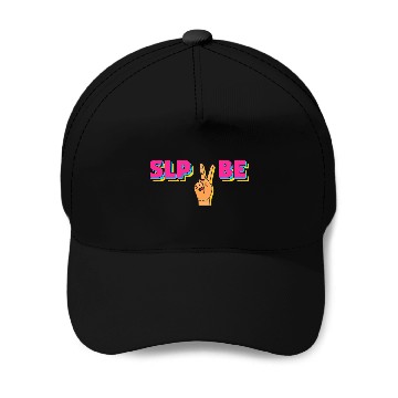 Discover SLP to Be Student Future Speech Therapy Pathologist Zip Baseball Caps