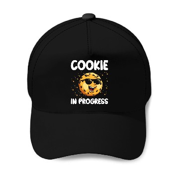 Discover Cookie In Progress Cookie Bakery Cookie Baker Zip Baseball Caps