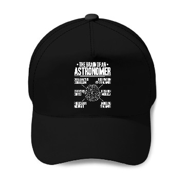 Discover Astronomer Typical Brain Astronomy Baseball Caps
