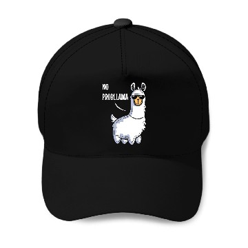 Discover Llama Pet No Probllama 19 Baseball Tees Baseball Caps
