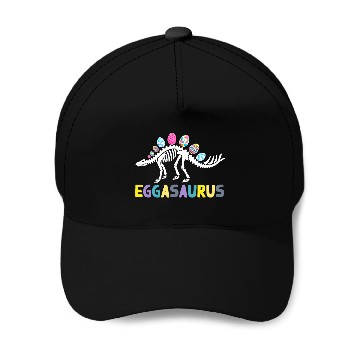 Discover Dinosaur Pet Eggasaurus Stegosaurus Easter Egg Dinosaur Funny Easter1 Baseball Caps