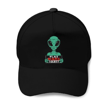 Discover Aliens UFO Flat Mars Society Baseball Tees Baseball Caps