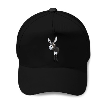 Discover Donkey Pet Face Baseball Tees Baseball Caps