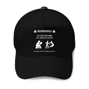 Discover Book Fun Do Not Disturb Funny Book Baseball Tees Baseball Caps