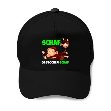 Discover Sheep Pet Monkey design sheep cute monkey Baseball Caps