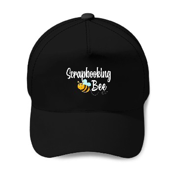 Discover Book Fun Scrapbooking Bee Bumblebee Funny Baseball Caps