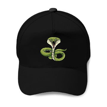 Discover Python Pet animal snake poison cobra cool python anaconda Baseball Caps