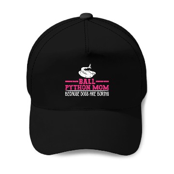 Discover Python Pet Ball Python Mom For Royal Python Lover Baseball Tees Baseball Caps