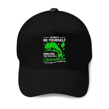 Discover Chameleon Pet 01 Baseball Caps