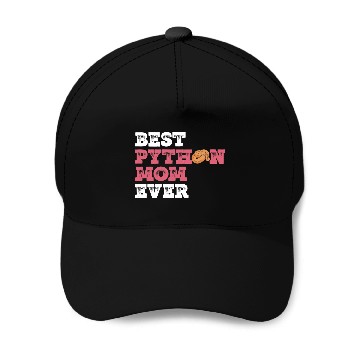 Discover Python Pet Ball Python Mom For Banana Ball Python Owner Baseball Caps