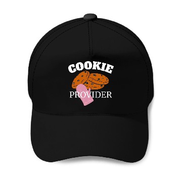 Discover Cookie Provider Funny Baking Lover Baker Mom Baseball Tees Baseball Caps