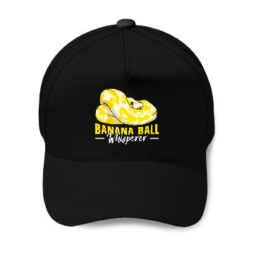 Discover Python Pet Banana Ball Python Whisperer10 Baseball Caps