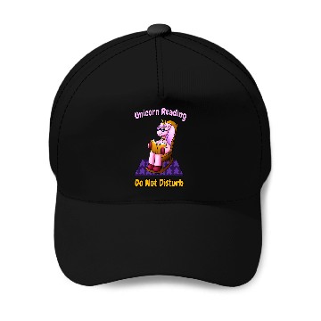 Discover Unicorn Pet Reading Do Not Disturb 2 Baseball Tees Baseball Caps