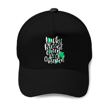 Discover Beer Fun Lucky Blessed Green Beer Obsessed Baseball Tees Baseball Caps
