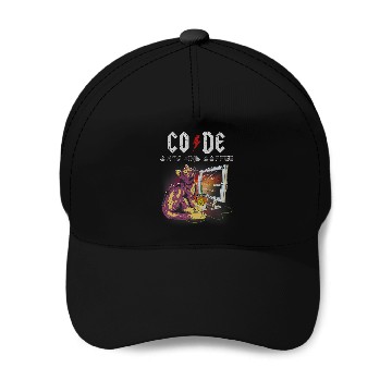 Discover Coffee Fun Cats Code Classic Rock vintages Retro Programming Baseball Tees Baseball Caps