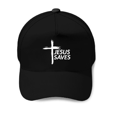 Discover JESUS SAVES Baseball Caps