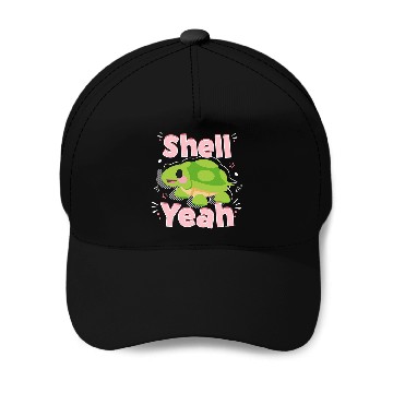 Discover Turtle Pet Adopt Me Shell Yeah Cute Little Turtle Portrait Baseball Tees Baseball Caps