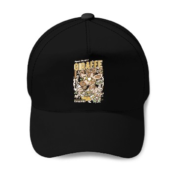 Discover Giraffe Pet Loops Cereal Baseball Caps