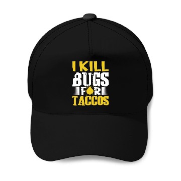 Discover I Kill Bed Bug Pest Control Exterminator Pest Controller Baseball Tees Baseball Caps