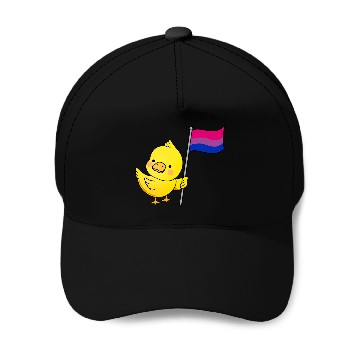 Discover Duck Pet Bisexual Pride Duck Bisexual Baseball Tees Baseball Caps