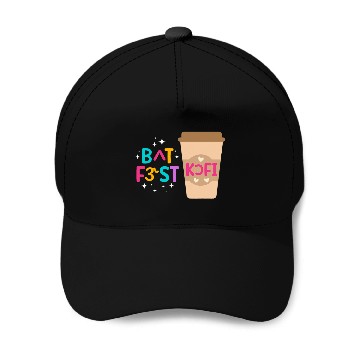 Discover Coffee Fun But First Coffee SLP Speech Language Pathologist Baseball Tees Baseball Caps