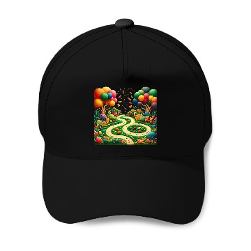 Discover Bear Pet Gummy Bear Garden Baseball Tees Baseball Caps