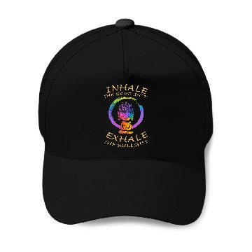 Discover Let That Sh Go Buddha Ying Yang Baseball Tees Baseball Caps