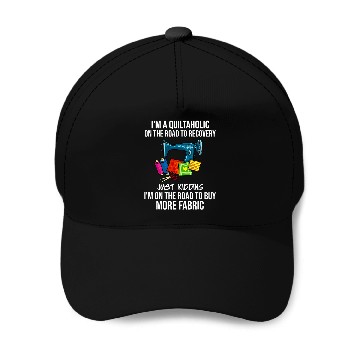 Discover Sewing Machine Patchwork Gift Quilt Quilter Baseball Caps