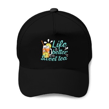 Discover Sweet Tea Drinker Baseball Caps