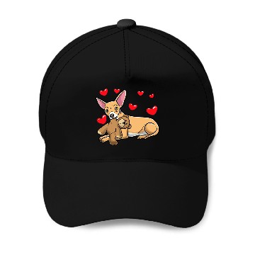 Discover Chiweenie Dog With Stuffed Animal Baseball Tees Baseball Caps