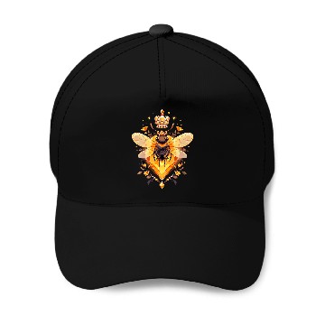 Discover Queen bee and Honey Beekeeper Beekeeping 3 Baseball Tees Baseball Caps