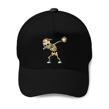 Discover Baseball Expert Spooky Scary Skeletons Baseball Player Baseball Tees Baseball Caps