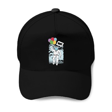 Discover Astronaut Balloon Planetary Science Baseball Tees Baseball Caps