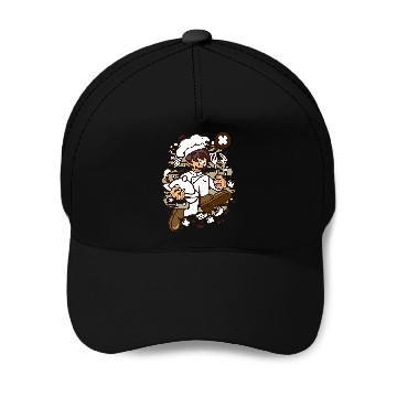 Discover Chef Running Zip Baseball Caps