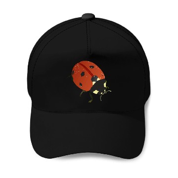 Discover Big ladybug insects and bugs Baseball Tees Baseball Caps