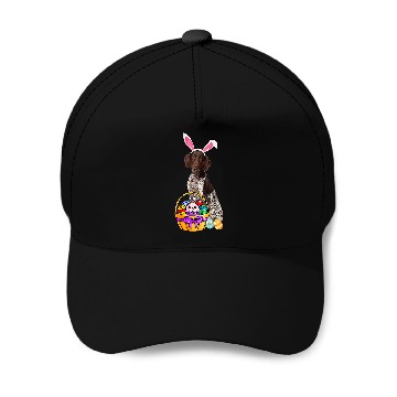 Discover Easter Egg Funny German Shorthaired Pointer Easter Baseball Caps