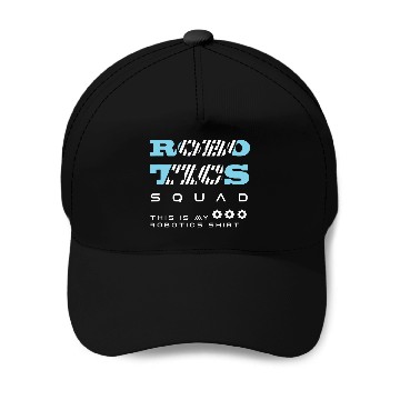 Discover Robotics Squad Mechanic Engineering Robot Baseball Caps