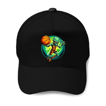 Discover Basketball Alien Baseball Tees Baseball Caps