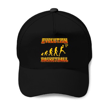 Discover Basketball Evolution for Basketball Players Baseball Tees Baseball Caps