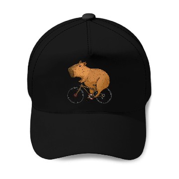 Discover capybaras Cycling Baseball Caps