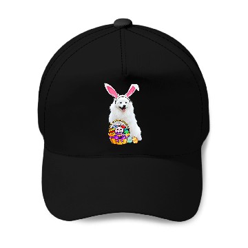 Discover Easter Egg Funny American Eskimo Dog Easter Baseball Caps