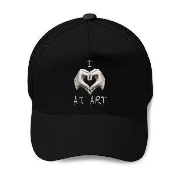 Discover Funny AI Art Baseball Caps