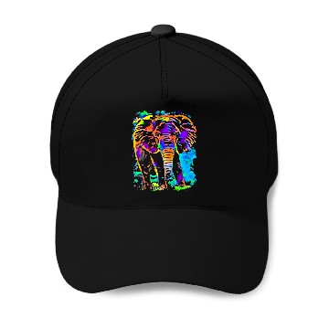 Discover elephant pop art Baseball Tees Baseball Caps