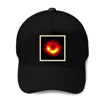 Discover Glitch Galaxy M87 Baseball Tees Baseball Caps