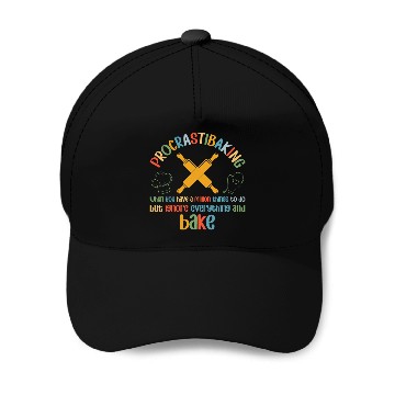 Discover Funny Bread Baker Chef Baking Definition Procrastibaking Baseball Tees Baseball Caps
