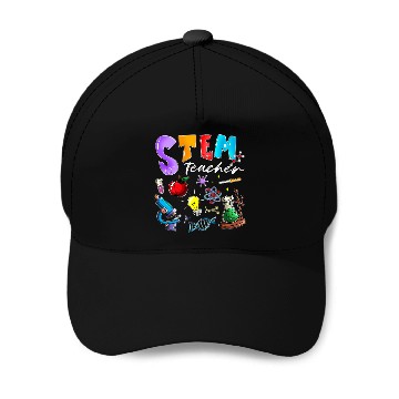 Discover Steminist STEM Teacher Science Technology Engineering Math 24 Baseball Tees Baseball Caps