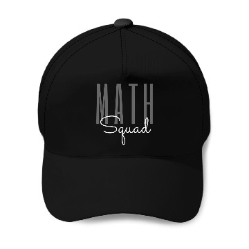 Discover Math Squad Math Coachs Math Teacher 21 Baseball Tees Baseball Caps